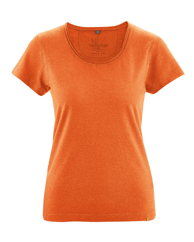 Hanf Damen T-Shirt nectarine S